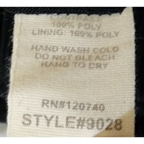 NEW Mystree Anthropologie Womens Sz S Mini Skirt Maxi Mesh Pleated Overlay Black - Picture 9 of 10